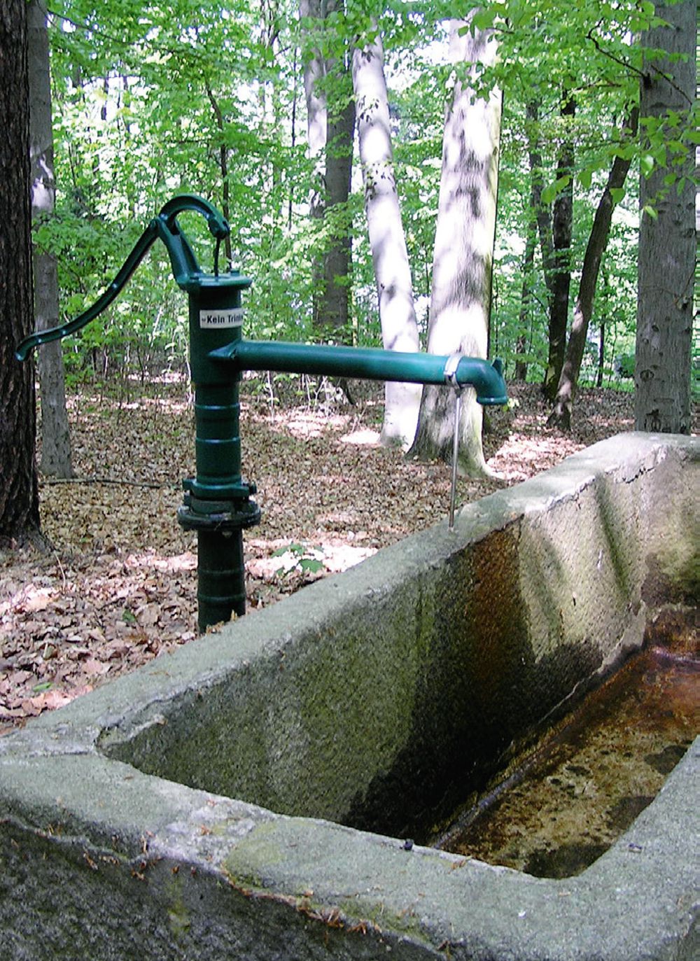 Wanderweg Wasser - ewag kamenz - STATION 12 Brunnen auf dem Hutberg